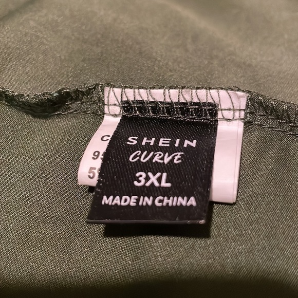 Olive Green Front Dip Tank - Picture 3 of 4